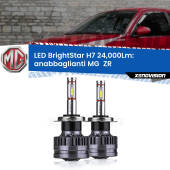 0 Anabbaglianti LED H7 24,000Lm per MG  ZR  2001 - 2005 H7: Kit LED BrightStar 24.000Lm