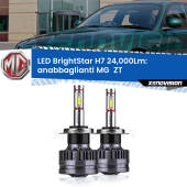 0 Anabbaglianti LED H7 24,000Lm per MG  ZT  2001 - 2005 H7: Kit LED BrightStar 24.000Lm