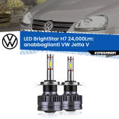 0 Anabbaglianti LED H7 24,000Lm per VW Jetta V 2005 - 2010 H7: Kit LED BrightStar 24.000Lm