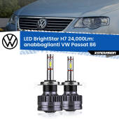 0 Anabbaglianti LED H7 24,000Lm per VW Passat B6 2005 - 2010 H7: Kit LED BrightStar 24.000Lm