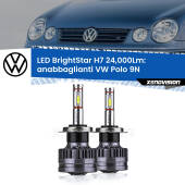 0 Anabbaglianti LED H7 24,000Lm per VW Polo 9N 2002 - 2008 H7: Kit LED BrightStar 24.000Lm
