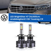 0 Anabbaglianti LED H7 24,000Lm per VW Touareg CR 2018 in poi H7: Kit LED BrightStar 24.000Lm