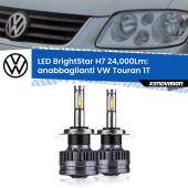 0 Anabbaglianti LED H7 24,000Lm per VW Touran 1T prima serie H7: Kit LED BrightStar 24.000Lm
