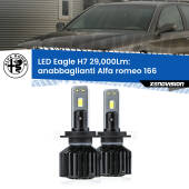 0 Anabbaglianti LED H7 29,000Lm per Alfa romeo 166 1998 - 2007 H7: Kit LED Eagle V2.0 29.000Lm