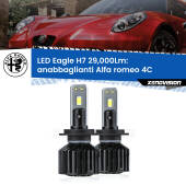 0 Anabbaglianti LED H7 29,000Lm per Alfa romeo 4C  2013 in poi H7: Kit LED Eagle V2.0 29.000Lm