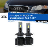 0 Anabbaglianti LED H7 29,000Lm per Audi A4 B7 2004 - 2008 H7: Kit LED Eagle V2.0 29.000Lm