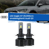 0 Anabbaglianti LED H7 29,000Lm per Audi Q3 2011 - 2018 H7: Kit LED Eagle V2.0 29.000Lm