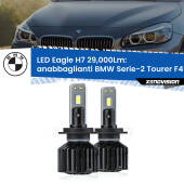 0 Anabbaglianti LED H7 29,000Lm per BMW Serie-2 Tourer F45, F46 2014 - 2018 H7: Kit LED Eagle V2.0 29.000Lm