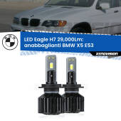 0 Anabbaglianti LED H7 29,000Lm per BMW X5 E53 1999 - 2003 H7: Kit LED Eagle V2.0 29.000Lm