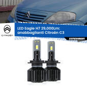 0 Anabbaglianti LED H7 29,000Lm per Citroën C3  2002 - 2009 H7: Kit LED Eagle V2.0 29.000Lm