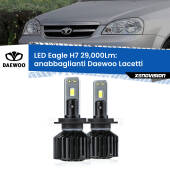 0 Anabbaglianti LED H7 29,000Lm per Daewoo Lacetti 2004 - 2005 H7: Kit LED Eagle V2.0 29.000Lm