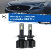 0 Anabbaglianti LED H7 29,000Lm per DS DS 4 2015 in poi H7: Kit LED Eagle V2.0 29.000Lm