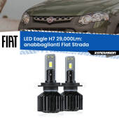 0 Anabbaglianti LED H7 29,000Lm per Fiat Strada a parabola doppia H7: Kit LED Eagle V2.0 29.000Lm