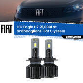0 Anabbaglianti LED H7 29,000Lm per Fiat Ulysse III 2022 in poi H7: Kit LED Eagle V2.0 29.000Lm