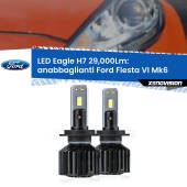 0 Anabbaglianti LED H7 29,000Lm per Ford Fiesta Mk6 faro lenticolare H7: Kit LED Eagle V2.0 29.000Lm