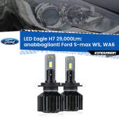 0 Anabbaglianti LED H7 29,000Lm per Ford S-max WS, WA6 restyling H7: Kit LED Eagle V2.0 29.000Lm