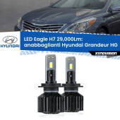 0 Anabbaglianti LED H7 29,000Lm per Hyundai Grandeur HG 2011 - 2016 H7: Kit LED Eagle V2.0 29.000Lm