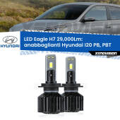 0 Anabbaglianti LED H7 29,000Lm per Hyundai I20 PB, PBT a parabola doppia H7: Kit LED Eagle V2.0 29.000Lm