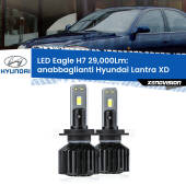 0 Anabbaglianti LED H7 29,000Lm per Hyundai Lantra XD 2000 - 2006 H7: Kit LED Eagle V2.0 29.000Lm
