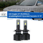 0 Anabbaglianti LED H7 29,000Lm per Hyundai Sonata VI YF 2009 - 2015 H7: Kit LED Eagle V2.0 29.000Lm