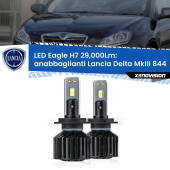 0 Anabbaglianti LED H7 29,000Lm per Lancia Delta MkIII 844 2008 - 2014 H7: Kit LED Eagle V2.0 29.000Lm