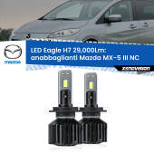 0 Anabbaglianti LED H7 29,000Lm per Mazda MX-5 III NC 2005 - 2014 H7: Kit LED Eagle V2.0 29.000Lm