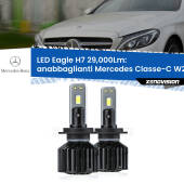 0 Anabbaglianti LED H7 29,000Lm per Mercedes Classe-C W205 2013 - 2018 H7: Kit LED Eagle V2.0 29.000Lm