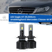 0 Anabbaglianti LED H7 29,000Lm per Mercedes Classe-M W166 2011 - 2015 H7: Kit LED Eagle V2.0 29.000Lm