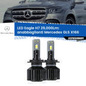 0 Anabbaglianti LED H7 29,000Lm per Mercedes GLS X166 2015 - 2019 H7: Kit LED Eagle V2.0 29.000Lm