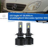 0 Anabbaglianti LED H7 29,000Lm per Mercedes Sprinter 906 2006 - 2018 H7: Kit LED Eagle V2.0 29.000Lm