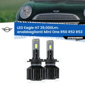 0 Anabbaglianti LED H7 29,000Lm per Mini One R50 R52 R53 2001 - 2006 H7: Kit LED Eagle V2.0 29.000Lm
