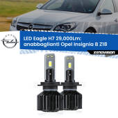 0 Anabbaglianti LED H7 29,000Lm per Opel Insignia B Z18 2017 in poi H7: Kit LED Eagle V2.0 29.000Lm