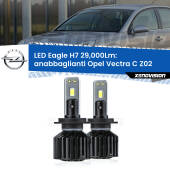 0 Anabbaglianti LED H7 29,000Lm per Opel Vectra C Z02 2002 - 2010 H7: Kit LED Eagle V2.0 29.000Lm