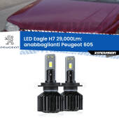 0 Anabbaglianti LED H7 29,000Lm per Peugeot 605 1994 - 1999 H7: Kit LED Eagle V2.0 29.000Lm