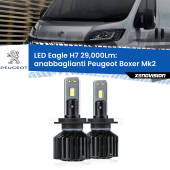 0 Anabbaglianti LED H7 29,000Lm per Peugeot Boxer Mk2 2002 - 2005 H7: Kit LED Eagle V2.0 29.000Lm