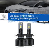 0 Anabbaglianti LED H7 29,000Lm per Peugeot RCZ 2010 - 2015 H7: Kit LED Eagle V2.0 29.000Lm