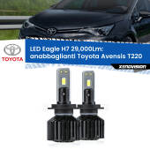 0 Anabbaglianti LED H7 29,000Lm per Toyota Avensis T220 1997 - 2003 H7: Kit LED Eagle V2.0 29.000Lm