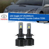 0 Anabbaglianti LED H7 29,000Lm per Toyota Celica T230 1999 - 2005 H7: Kit LED Eagle V2.0 29.000Lm