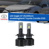 0 Anabbaglianti LED H7 29,000Lm per Toyota Corolla E120 2002 - 2007 H7: Kit LED Eagle V2.0 29.000Lm