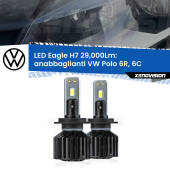 0 Anabbaglianti LED H7 29,000Lm per VW Polo 6R, 6C a parabola tonda H7: Kit LED Eagle V2.0 29.000Lm