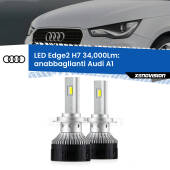 0 Anabbaglianti LED H7 34,000Lm per Audi A1 2010 - 2018 H7: Kit LED Edge v3.0 34.000 Lumen