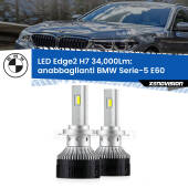 0 Anabbaglianti LED H7 34,000Lm per BMW Serie-5 E60 2003 - 2010 H7: Kit LED Edge v3.0 34.000 Lumen