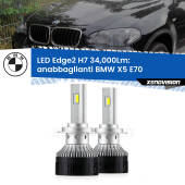 0 Anabbaglianti LED H7 34,000Lm per BMW X5 E70 2006 - 2013 H7: Kit LED Edge v3.0 34.000 Lumen