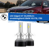 0 Anabbaglianti LED H7 34,000Lm per BMW X6 F16, F86 2015 - 2019 H7: Kit LED Edge v3.0 34.000 Lumen