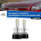 0 Anabbaglianti LED H7 34,000Lm per Chevrolet Malibu Mk8 2012 - 2015 H7: Kit LED Edge v3.0 34.000 Lumen