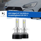 0 Anabbaglianti LED H7 34,000Lm per DS DS 3 2015 in poi H7: Kit LED Edge v3.0 34.000 Lumen