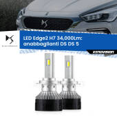 0 Anabbaglianti LED H7 34,000Lm per DS DS 5 2015 in poi H7: Kit LED Edge v3.0 34.000 Lumen