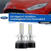0 Anabbaglianti LED H7 34,000Lm per Ford Fiesta Mk6.5 lente senza drl H7: Kit LED Edge v3.0 34.000 Lumen