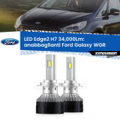 0 Anabbaglianti LED H7 34,000Lm per Ford Galaxy WGR 2000 - 2006 H7: Kit LED Edge v3.0 34.000 Lumen