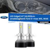 0 Anabbaglianti LED H7 34,000Lm per Ford S-max WS, WA6 restyling H7: Kit LED Edge v3.0 34.000 Lumen